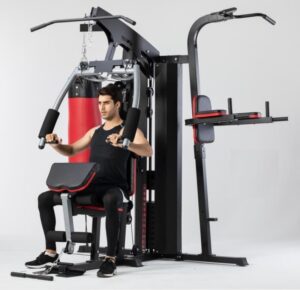 3 STATION MULTI-GYM WITH PUNCHING BAG