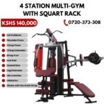 4 Station Multi-Gym with Squart Rack