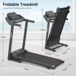 3.5HP Foldable Treadmill with Manual Incline